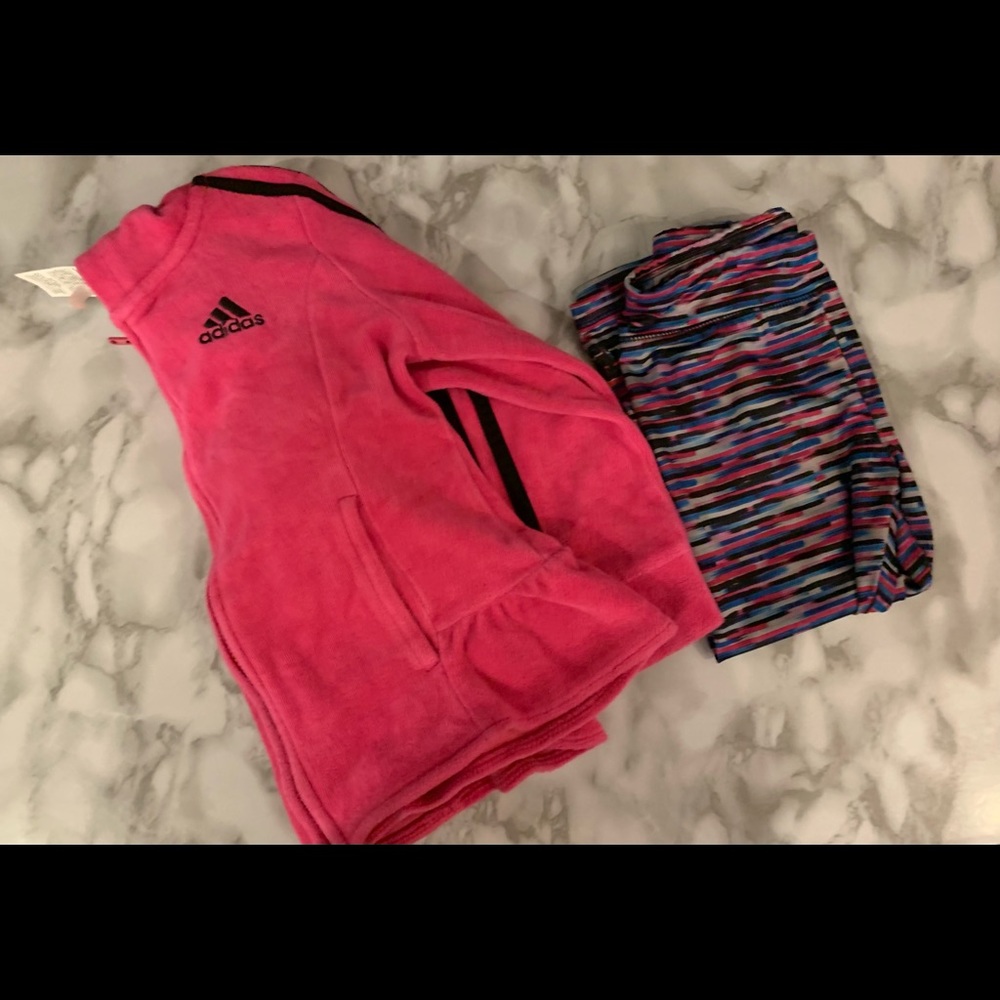 ♻️Adidas Toddler Two piece set - Size 3T